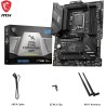 MSI MAG B760 TOMAHAWK WIFI Carte Mère, ATX - Pour Processeurs Intel Core 14e, 13e & 12e Génération, LGA 1700 - VRM 75A DrMOS, DD