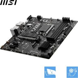 MSI PRO B760M-P DDR4 Carte Mère, Micro-ATX - Pour Processeurs Intel Core 14e, 13e & 12e Génération, LGA 1700 - DDR4 Memory Boost