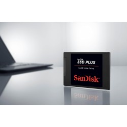 SanDisk SSD Plus SSD 1 to, Disque SSD Interne, SATA III 2.5", Vitesse de Lecture jusqu'à 535 MB/s, Mettez Votre Ordinateur à Niv