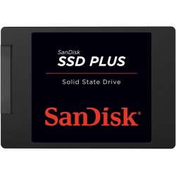 SanDisk SSD Plus SSD 2 to, Disque SSD Interne, SATA III 2.5", Vitesse de Lecture jusqu'à 545 MB/s, Mettez Votre Ordinateur à Niv