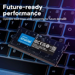 Crucial RAM 16Go DDR5 4800MHz CL40 Mémoire d’Ordinateur Portable CT16G48C40S5
