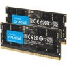 Crucial RAM 32Go Kit (2x16Go) DDR5 5600MHz (ou 5200MHz ou 4800MHz) Mémoire pour Ordinateur Portable CT2K16G56C46S5