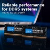 Crucial RAM 32Go DDR5 4800MHz CL40 Mémoire d’Ordinateur Portable CT32G48C40S5