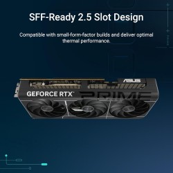 Asus Prime GeForce RTX 5070 Ti 16GB GDDR7 OC Edition – Carte Graphique (PCIe 5.0, HDMI, Display 2.1, 2.5 Slot, Ventilateurs axia