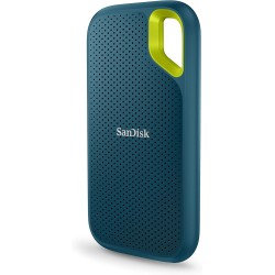 SanDisk Extreme Portable NVMe SSD 8 to (jusqu'à 1050 Mo/s en Lecture, 1000 Mo/s en écriture, USB-C, Résistance à la poussière et