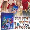 𝐊-𝐏𝐎𝐏 𝐃emon 𝐇un-ters Calendrier de l’Avent 2025 | 24 pièces Ornement de Noël Mignons Hun-trix & Saja-Boys - l'Avent de k-P0p Dem