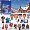 𝐊-𝐏𝐎𝐏 𝐃emon 𝐇un-ters Calendrier de l’Avent 2025 | 24 pièces Ornement de Noël Mignons Hun-trix & Saja-Boys - l'Avent de k-P0p Dem