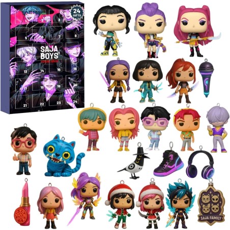 Calendrier de l'Avent KKPop H-Hunters 2025, Figurines Collectibles, 24 Jours Cadeaux pour Garçons Filles Adolescents 24PC Figuri