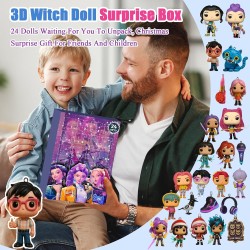 Calendrier de l'Avent KKPop H-Hunters 2025, Figurines Collectibles, 24 Jours Cadeaux pour Garçons Filles Adolescents 24PC Figuri