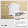 Pack de feuilles A5 80 g, pack de 500 feuilles, papier multifonction pour imprimante jet d'encre et laser, feuilles A5 148 x 210