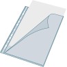 Exacompta - Réf. 5310E - Carton de 10 sachets de 10 pochettes perforées en PP lisse 6/100ème - Ouverture haut et côté - Perforat