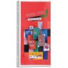 Exacompta - Réf. 56634E - Sachet 10 Pochettes perforées Premium - PP lisse 14/100ème - Perforation universelle 11 trous - Format