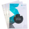 Exacompta - Réf. 5750E - Sachet de 100 pochettes perforées en Polypropylène lisse - Epaisseur 7,5/100ème qualité supérieure - Pe