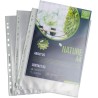Exacompta - Réf. 5995E - Carton de 500 pochettes perforées A4 Maxi FOREVER - En polypropylène grainé recyclé - Epaisseur 9/100èm