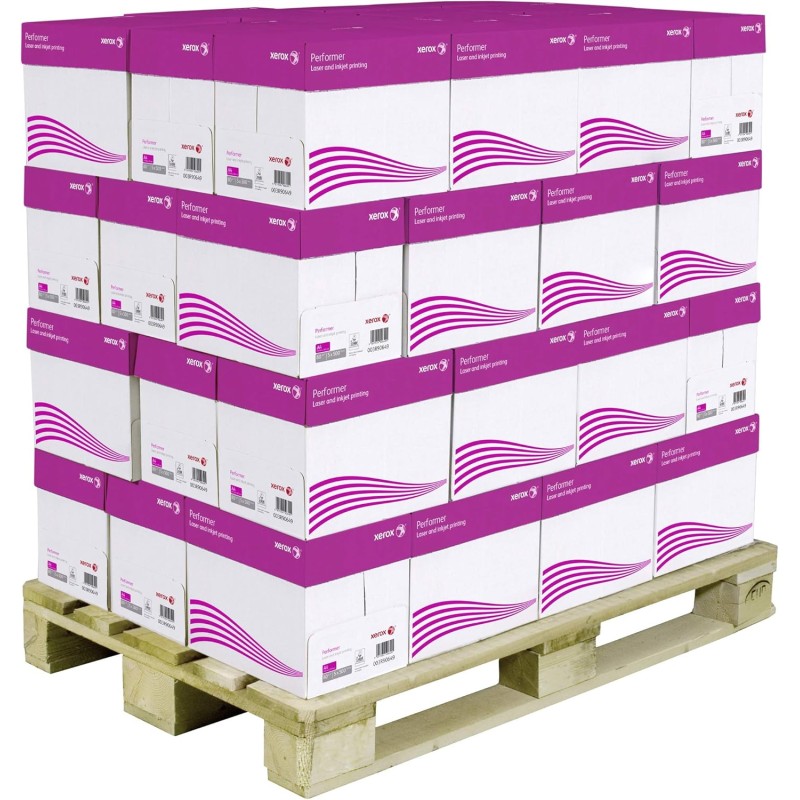 Xerox Performer - Papier multifonction Blanc 80 g/m² A4 - Lot de 48 cartons - 240 ramettes de 500 feuilles - 120.000 feuilles
