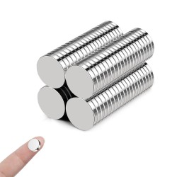 80 Pcs | 10x2mm Aimants Ronds Extrêmement Puissants, Petits Aimant Frigo Néodyme Puissants, Magnets Mini Aimants,pour Réfrigérat