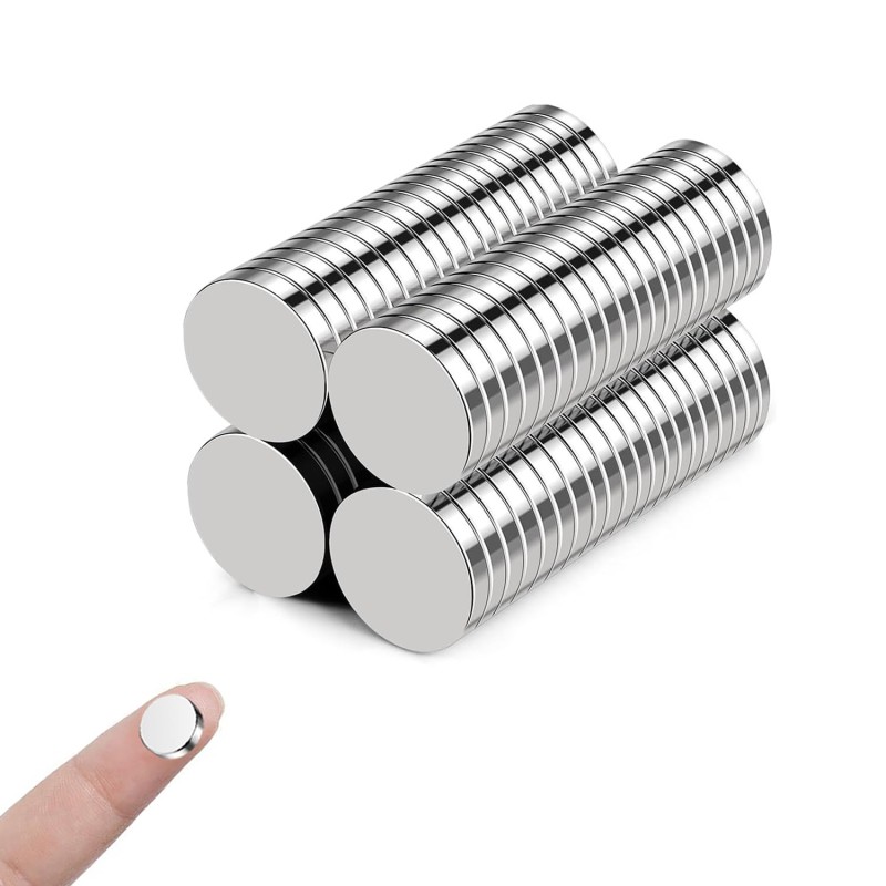 80 Pcs | 10x2mm Aimants Ronds Extrêmement Puissants, Petits Aimant Frigo Néodyme Puissants, Magnets Mini Aimants,pour Réfrigérat