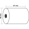 Exacompta - Réf. 40915E - Boîte de 10 bobines pour tickets de carte bancaire - largeur 57 mm x diamètre 46 mm - mandrin 12 mm - 