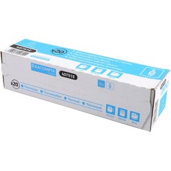Exacompta - Réf. 40751E - Boîte de 20 bobines pour tickets de carte bancaire - largeur 57 mm x diamètre 40 mm - mandrin 12 mm - 