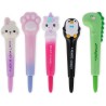 LEGAMI - Stylo gel anti-stress Squeezies, thème Unicorn, matériel d'écriture pour se détendre et se concentrer, stylo anti-stres