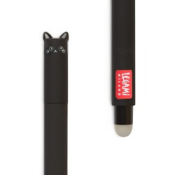 LEGAMI Lot de 14 stylos gel effaçables avec encre thermosensible, gamme de couleurs d’encre, forme conique, pointe de 0,7 mm, en