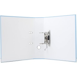 Exacompta - Réf. 918412B - 1 Classeur à levier A4 - Dos 75 mm - Mécanique 80 mm - Dimensions extérieures : 31,8 x 28,4 x 8 cm - 