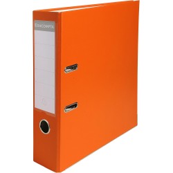 Exacompta - réf. 918414b - 1 classeur à levier a4 - dos 75 mm - mécanique 80 mm - dimensions extérieures : 31,8 x 28,4 x 8 cm - 