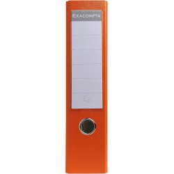 Exacompta - réf. 918414b - 1 classeur à levier a4 - dos 75 mm - mécanique 80 mm - dimensions extérieures : 31,8 x 28,4 x 8 cm - 