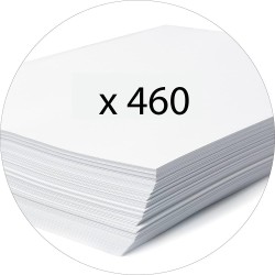 Exacompta - Réf. 915416B - 1 Classeur à levier A4 - Dos de 50 mm - Mécanique 50 mm - Dimensions extérieures : 32 x 29 x 5 cm - F