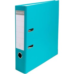 Exacompta - Réf. 918413B - Carton de 20 classeurs à levier A4 - Dos 75 mm - Mécanique 80 mm - Dimensions extérieures : 31,8 x 28
