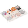 Legami - Marque-page autocollants Keep in Mind, 80 marque-page autocollants (20 x 4), autocollants inscriptibles et amovibles, t