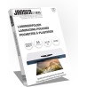 Jansen - A4 2x125 microns Pochettes de plastification brillantes, Pack de 100 - L'emballage peut varier