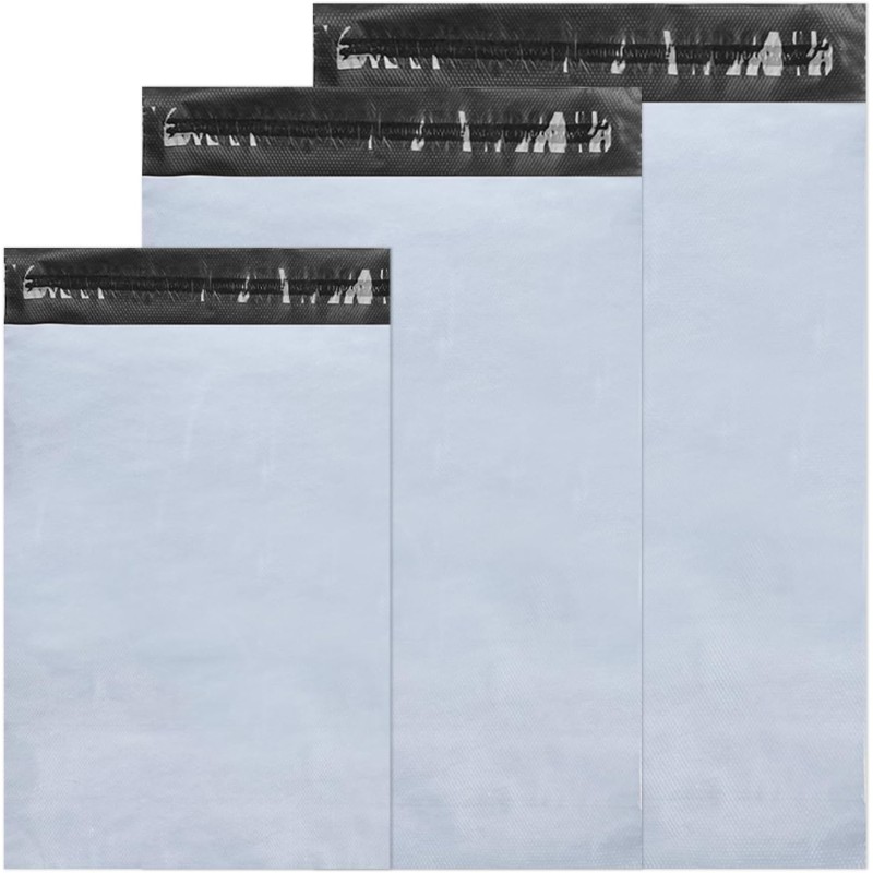 120Pcs enveloppe plastique expedition L/M/S mix, emballage colis vetement, pochette envoie vinted, Autoadhésive sachet Colis, Op