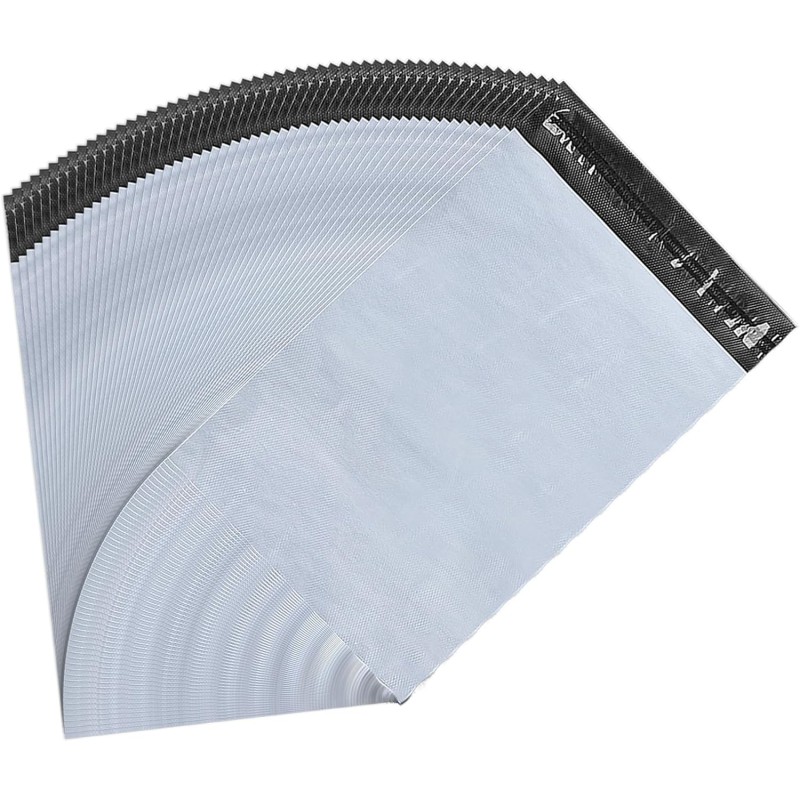 120Pcs enveloppe plastique expedition, emballage colis vetement, pochette envoie vinted, Autoadhésive sachet Colis, Opaques sac,