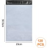 120Pcs enveloppe plastique expedition, emballage colis vetement, pochette envoie vinted, Autoadhésive sachet Colis, Opaques sac,
