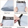 120Pcs enveloppe plastique expedition, emballage colis vetement, pochette envoie vinted, Autoadhésive sachet Colis, Opaques sac,