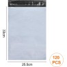 120Pcs enveloppe plastique expedition, emballage colis vetement, pochette envoie vinted, Autoadhésive sachet Colis, Opaques sac,