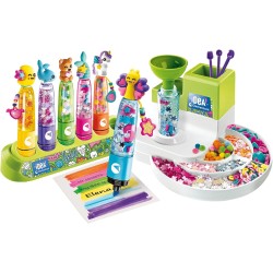 Clementoni | L’Atelier Des Fluos – Kit Créatif Pour Enfants 6 Ans+ | Crée Et Personnalise 6 Surligneurs | Activité DIY Fournitur