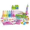Clementoni | L’Atelier Des Fluos – Kit Créatif Pour Enfants 6 Ans+ | Crée Et Personnalise 6 Surligneurs | Activité DIY Fournitur