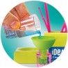 Clementoni | L’Atelier Des Fluos – Kit Créatif Pour Enfants 6 Ans+ | Crée Et Personnalise 6 Surligneurs | Activité DIY Fournitur