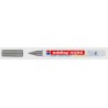 edding 4085 Marqueur craie liquide - argent - 1 feutre craie liquide - pointe ronde 1-2mm - feutre craie effacable pour écrire s