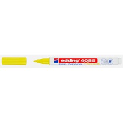 4085 Marqueur craie liquide 4085. Couleur jaune fluorescent. Pointe fine