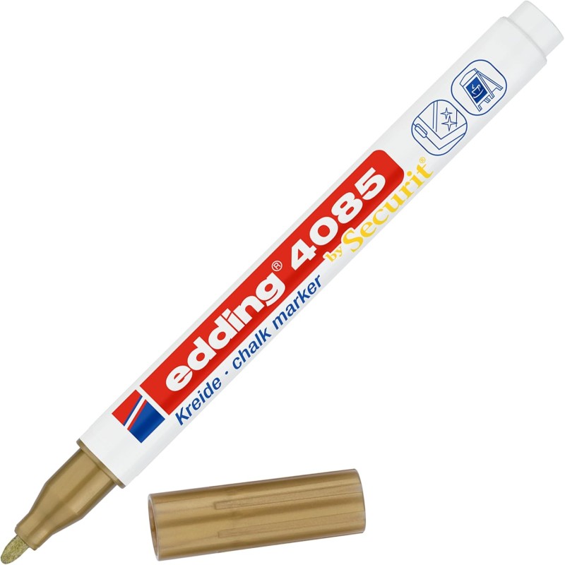 Edding 4085 marqueur à Craie liquie Cosse Or 1 pièce(s)