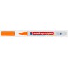 Edding 4085 marqueur craie liquide - orange fluorescent - 1 feutre craie liquide - 1-2 mm - feutre craie effacable pour écrire s