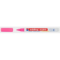 4085 Marqueur craie liquide 4085. Couleur rose fluorescent. Pointe fine