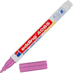 4085 Marqueur craie liquide 4085. Couleur rose métallisé. Pointe fine
