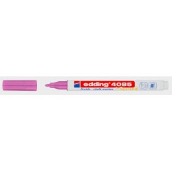 4085 Marqueur craie liquide 4085. Couleur rose métallisé. Pointe fine