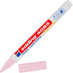 Chalkstift edding par Securit 4085 environ 1 à 2 mm pastel rose