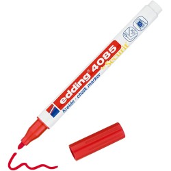 Chalkstift edding par Securit 4085 environ 1 à 2 mm rouge