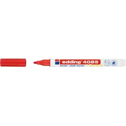 Chalkstift edding par Securit 4085 environ 1 à 2 mm rouge